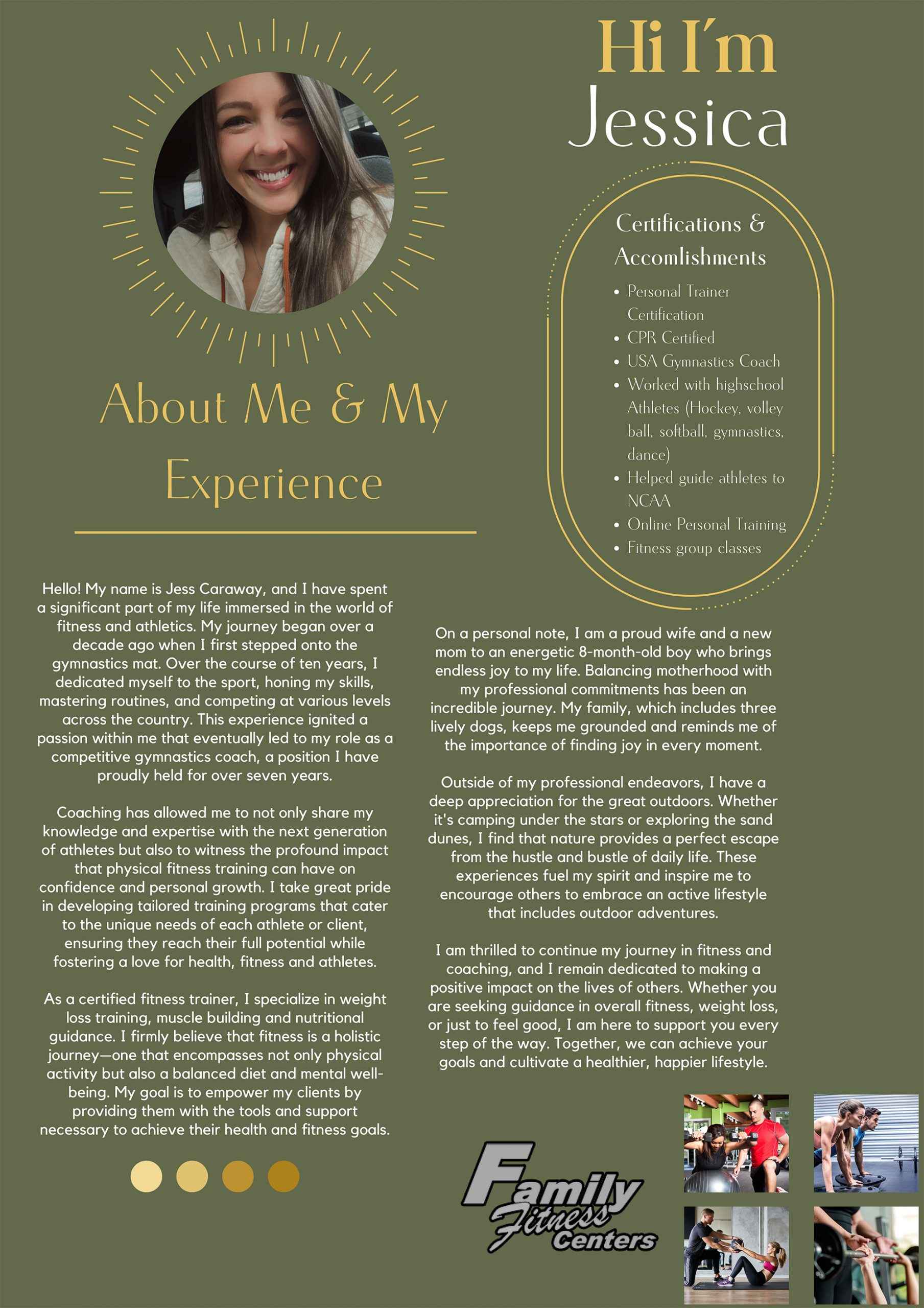 Jessica Henry - Personal Trainer Bio
